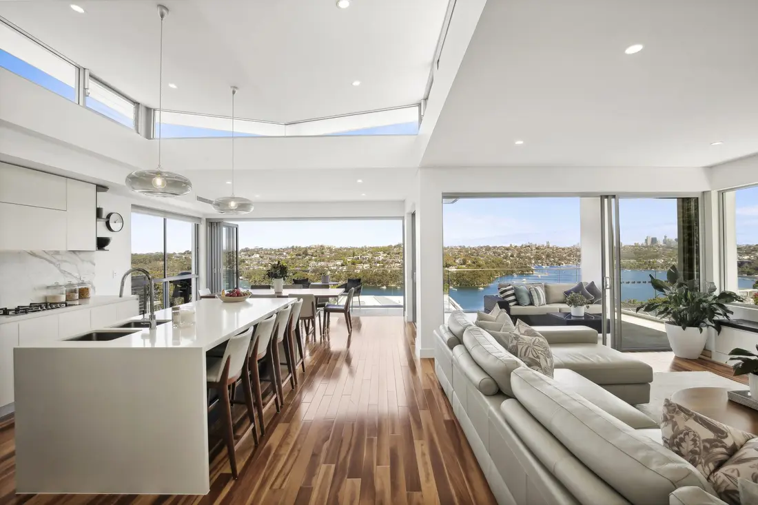 Interior con vistas