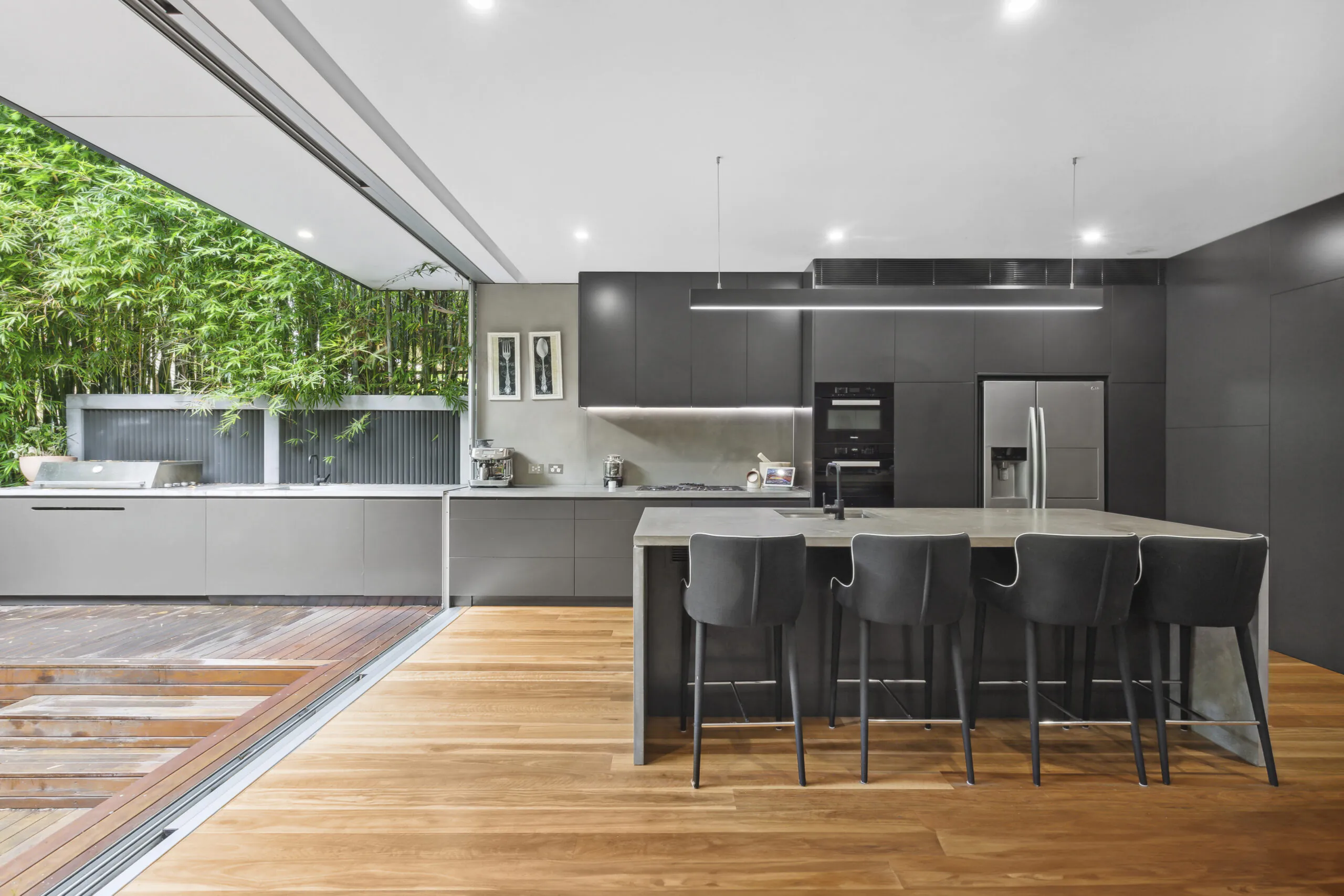 Cocina abierta